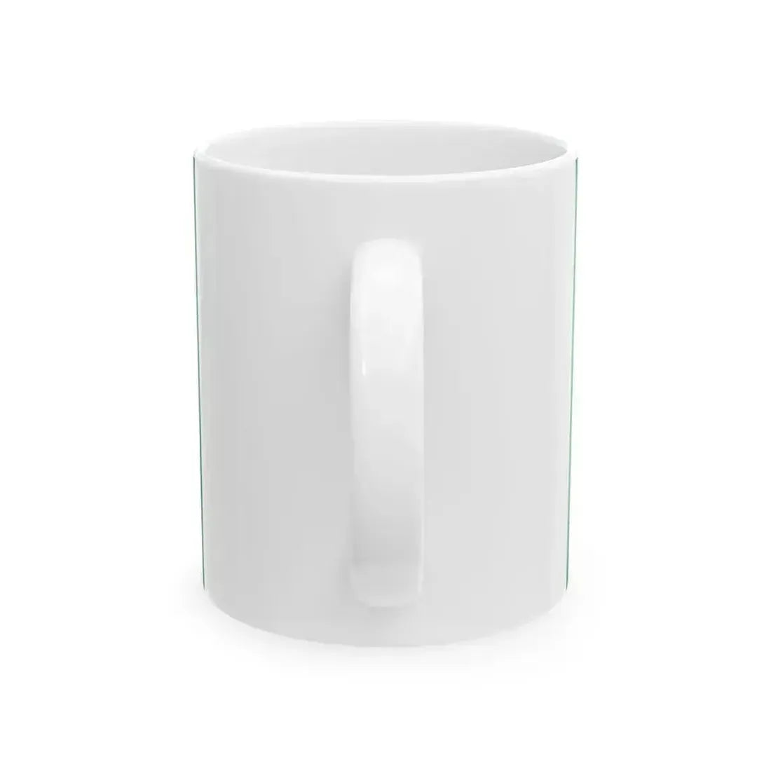 Flag of Ireland hockey team (Ireland) White Coffee Mug - Go Mug Yourself