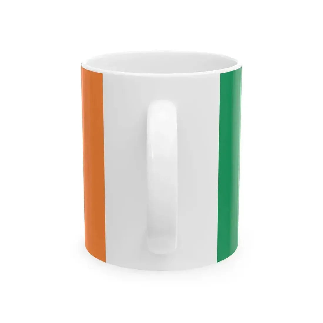 Flag of Ireland (Ireland) White Coffee Mug - Go Mug Yourself