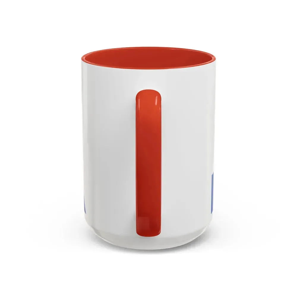 Flag of Irkutsk Russia - Accent Coffee Mug - Go Mug Yourself
