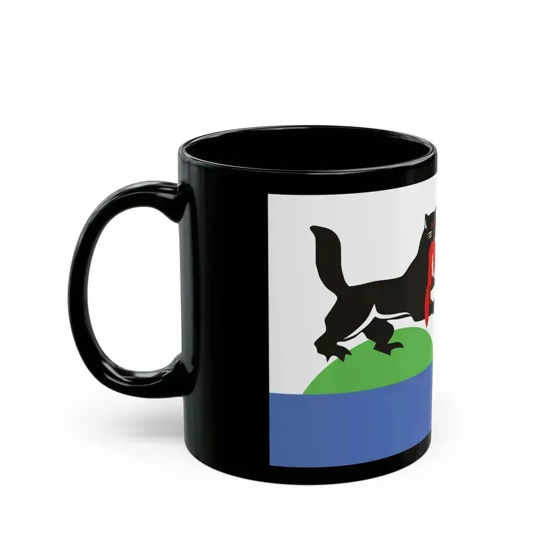Flag of Irkutsk Russia - Black Coffee Mug - Go Mug Yourself