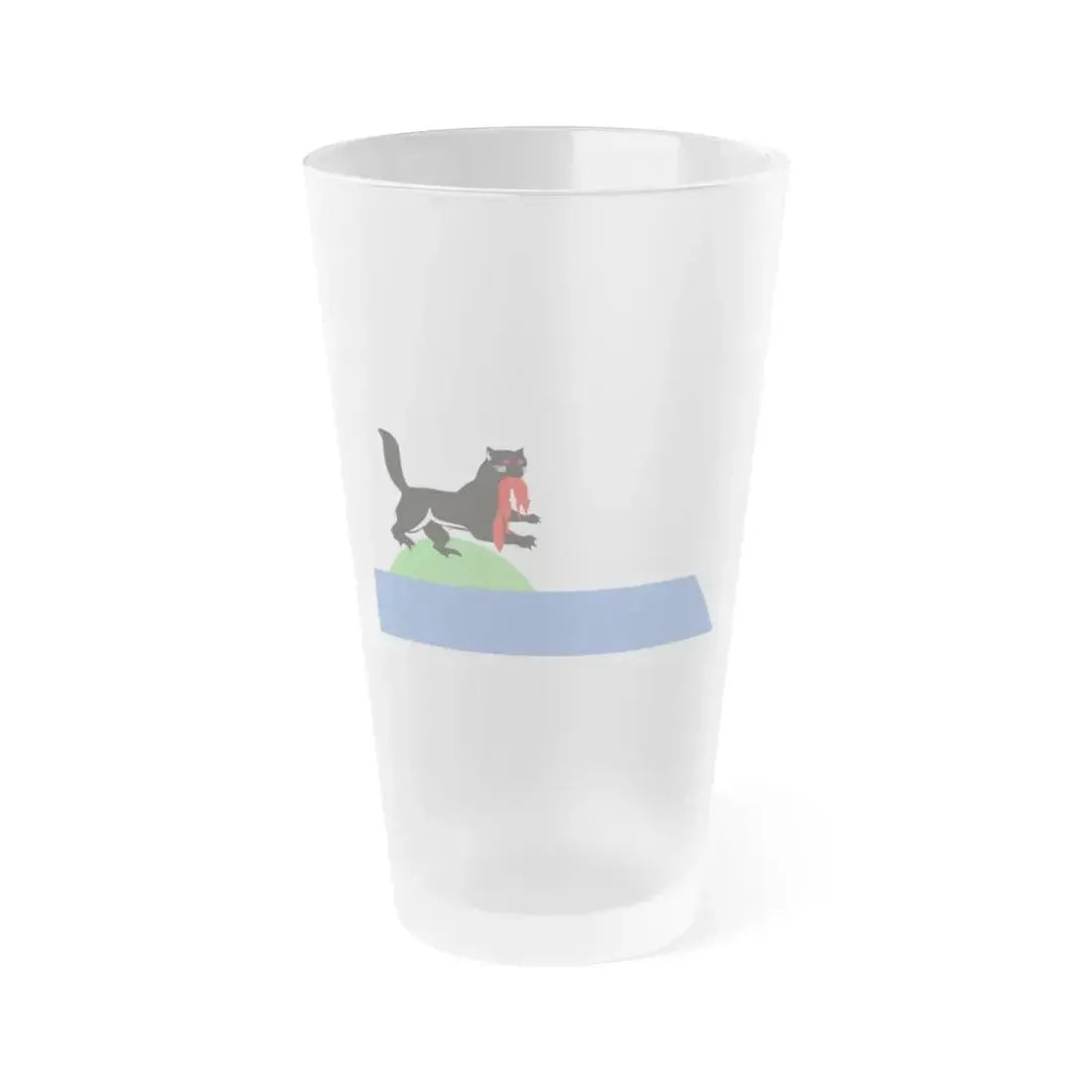 Flag of Irkutsk Russia - Frosted Pint Glass 16oz 16oz Frosted - Go Mug Yourself
