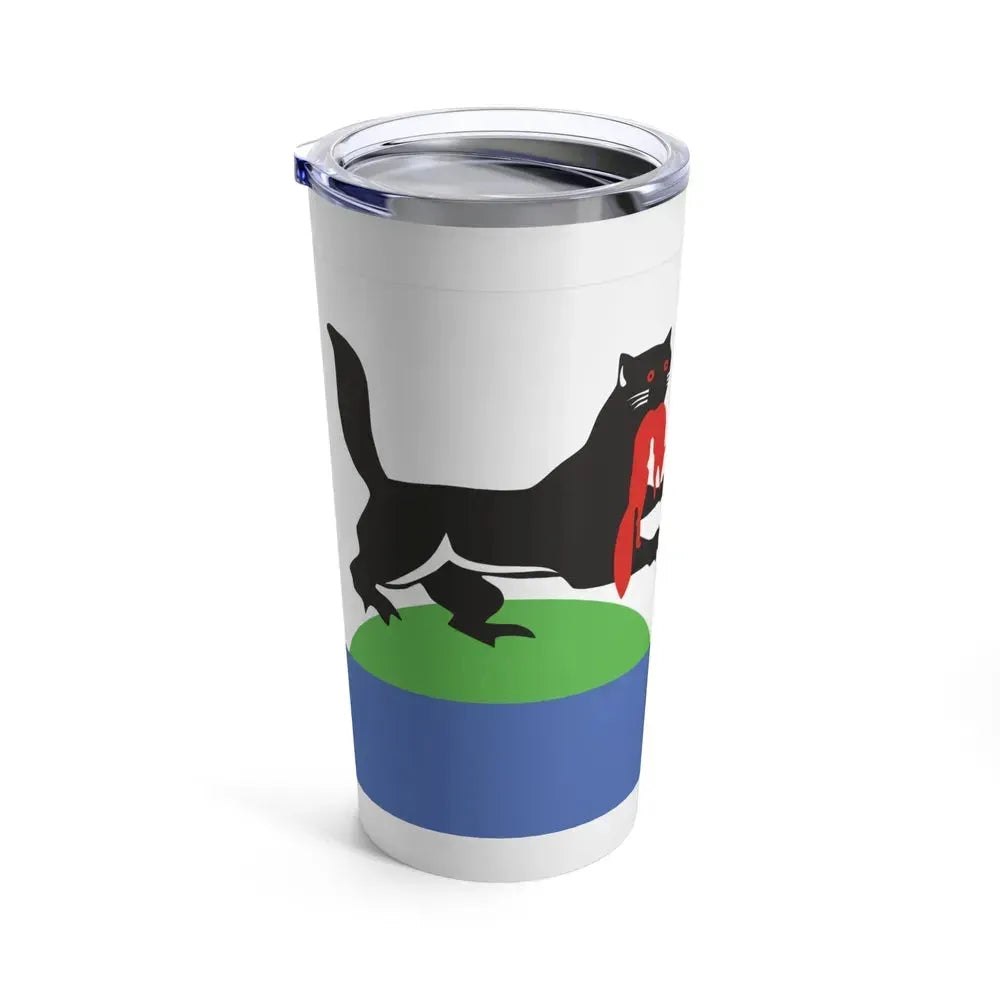 Flag of Irkutsk Russia - Tumbler 20oz - Go Mug Yourself