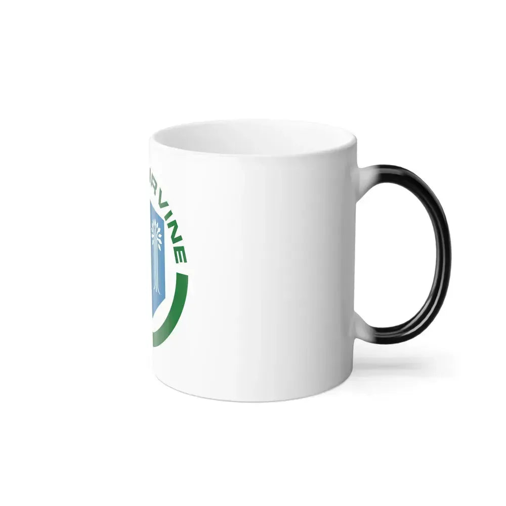 Flag of Irvine, California - Color Changing Coffee Mug - Go Mug Yourself