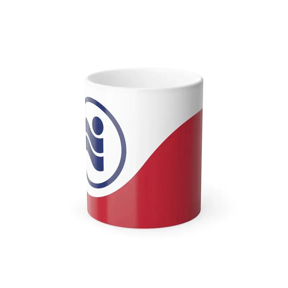 Flag of Irving, Texas - Color Changing Coffee Mug 11oz - Go Mug Yourself