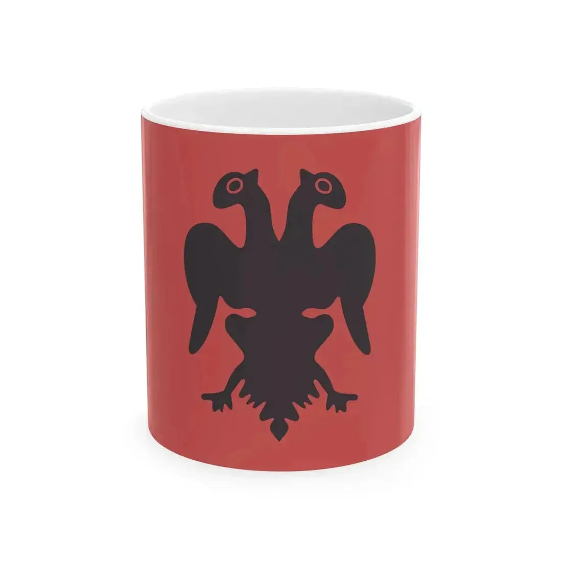 Flag of Isa Boletini 1910 (Albania) White Coffee Mug 11oz - Go Mug Yourself