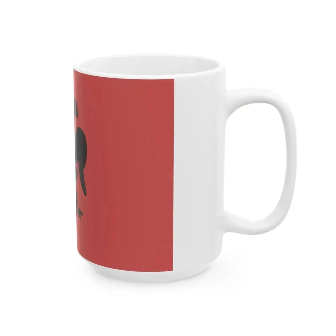Flag of Isa Boletini 1910 (Albania) White Coffee Mug - Go Mug Yourself