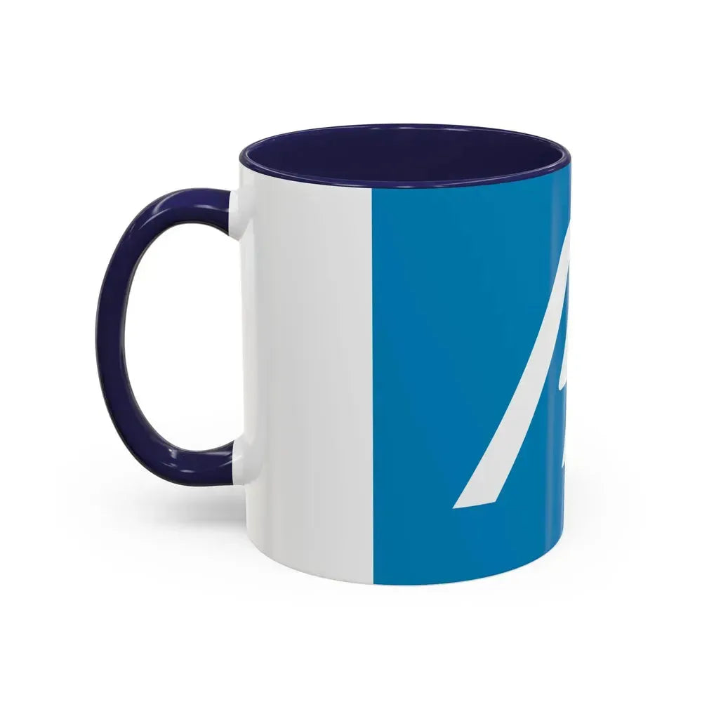 Flag of Ishikawa Prefecture Japan - Accent Coffee Mug - Go Mug Yourself