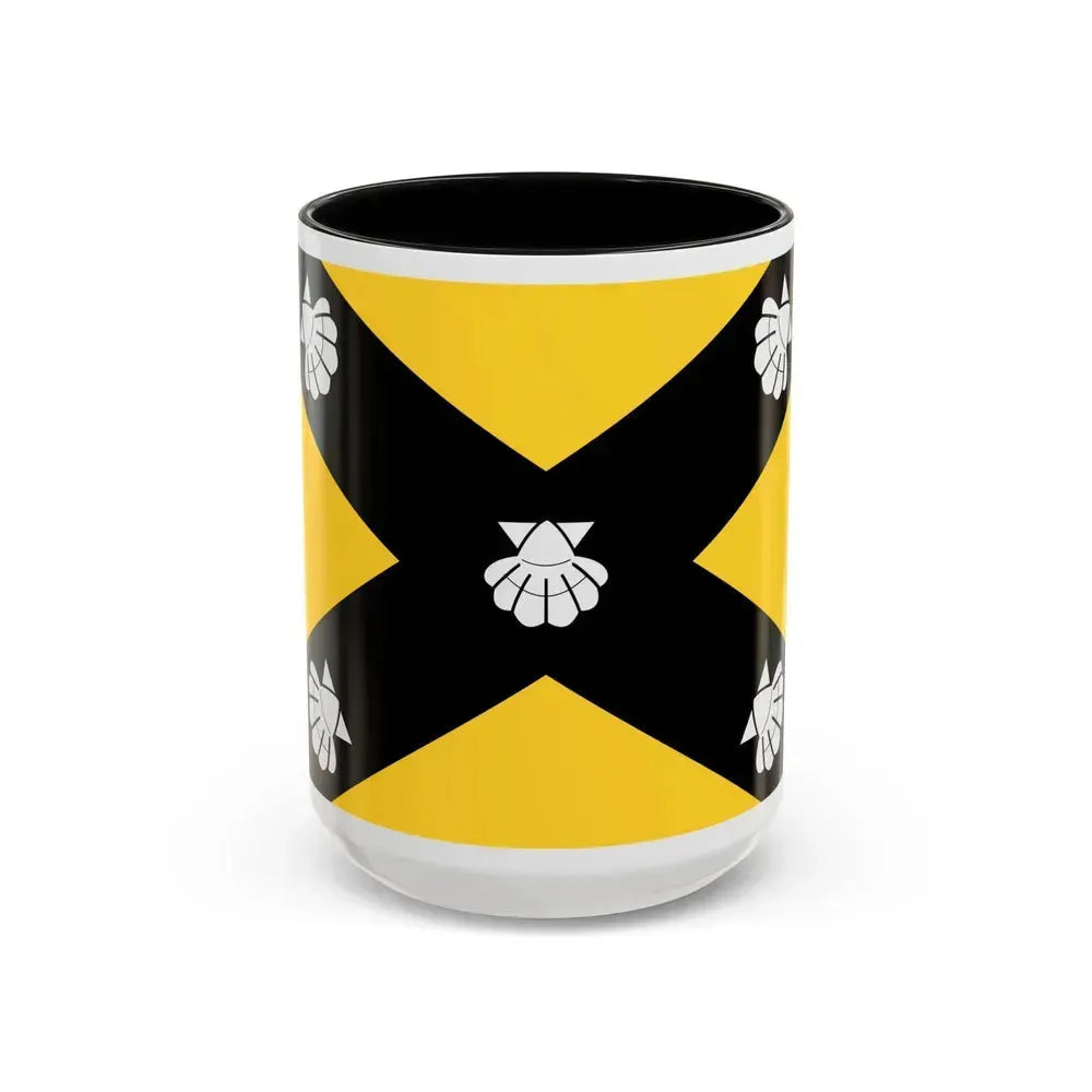 Flag of Isla Malta - Accent Coffee Mug 15oz Black - Go Mug Yourself