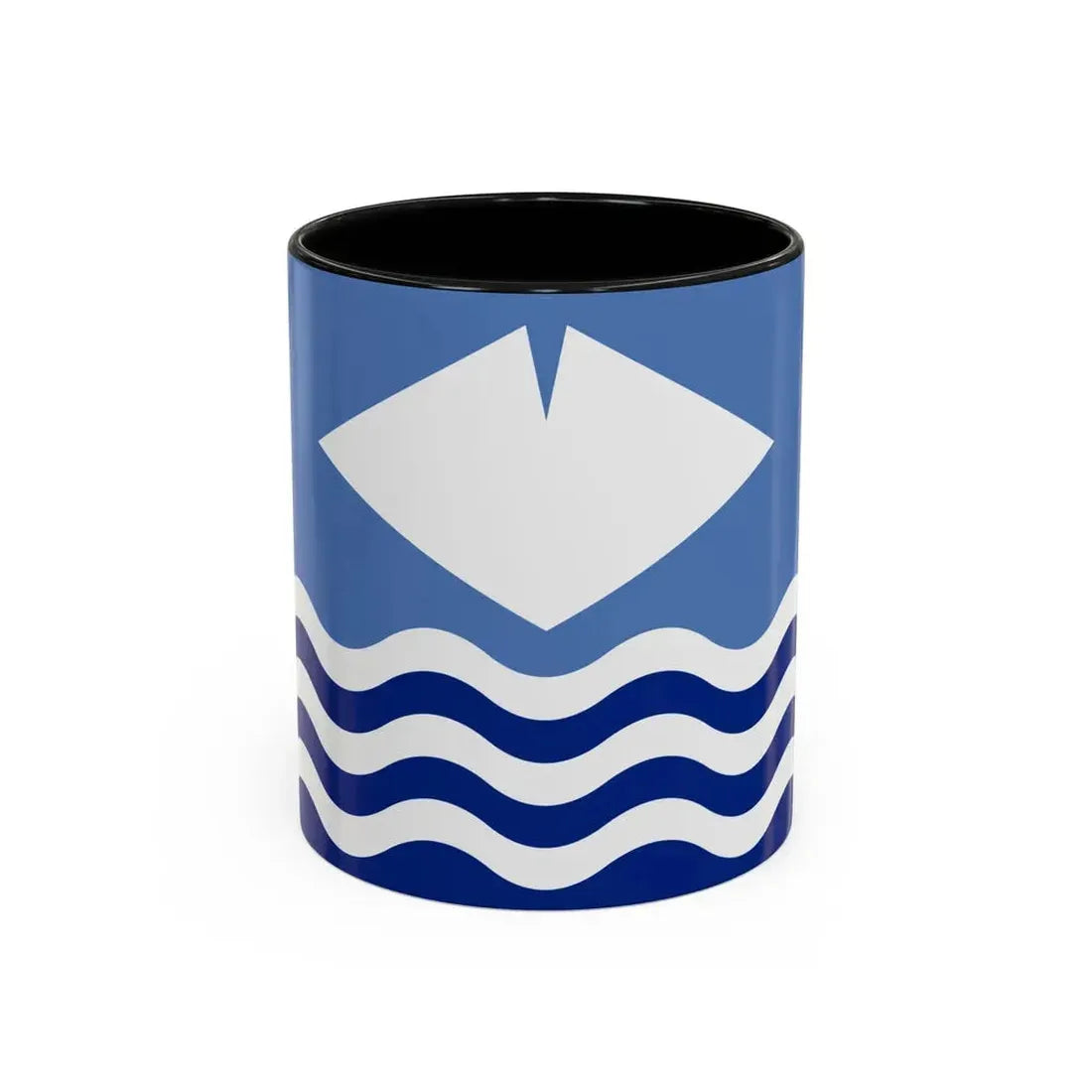 Flag of Isle of Wight UK - Accent Coffee Mug 11oz Black - Go Mug Yourself