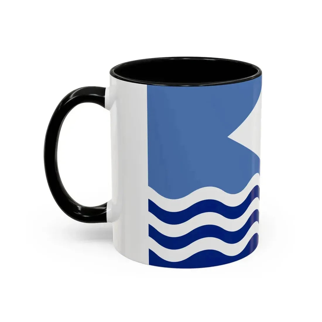 Flag of Isle of Wight UK - Accent Coffee Mug - Go Mug Yourself