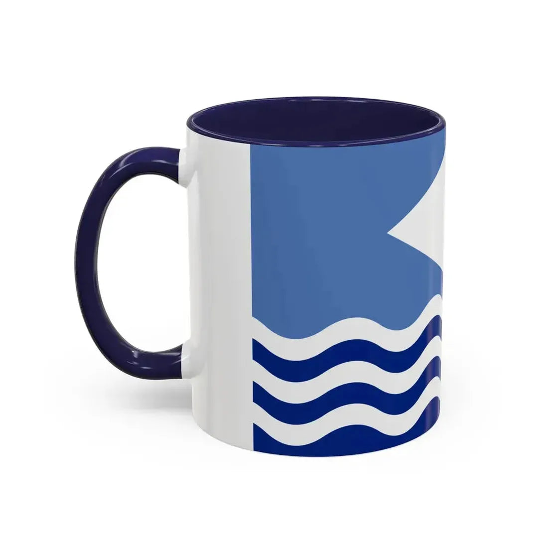 Flag of Isle of Wight UK - Accent Coffee Mug - Go Mug Yourself