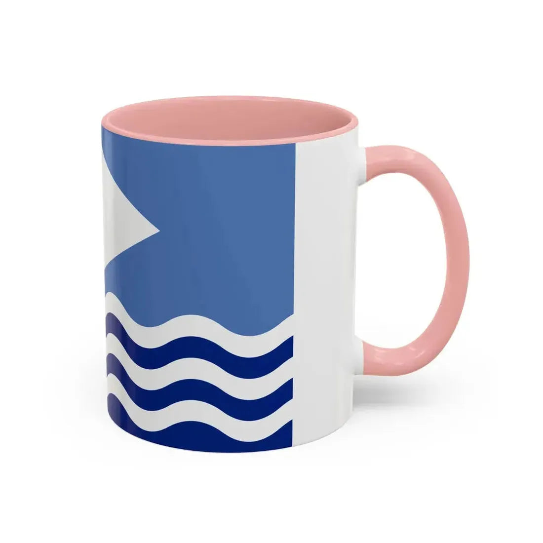 Flag of Isle of Wight UK - Accent Coffee Mug - Go Mug Yourself