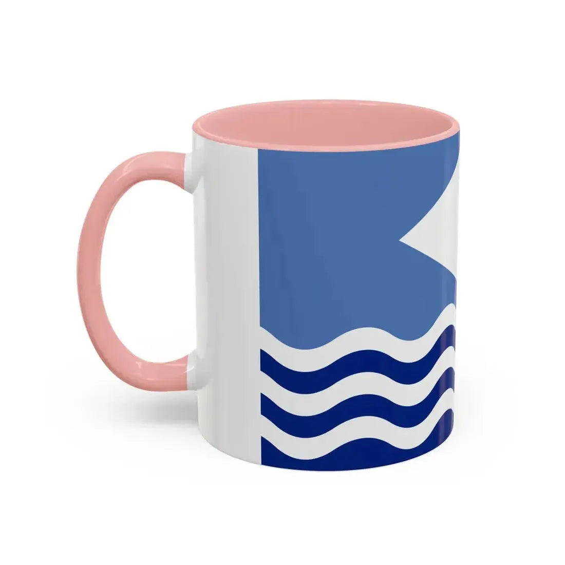 Flag of Isle of Wight UK - Accent Coffee Mug - Go Mug Yourself