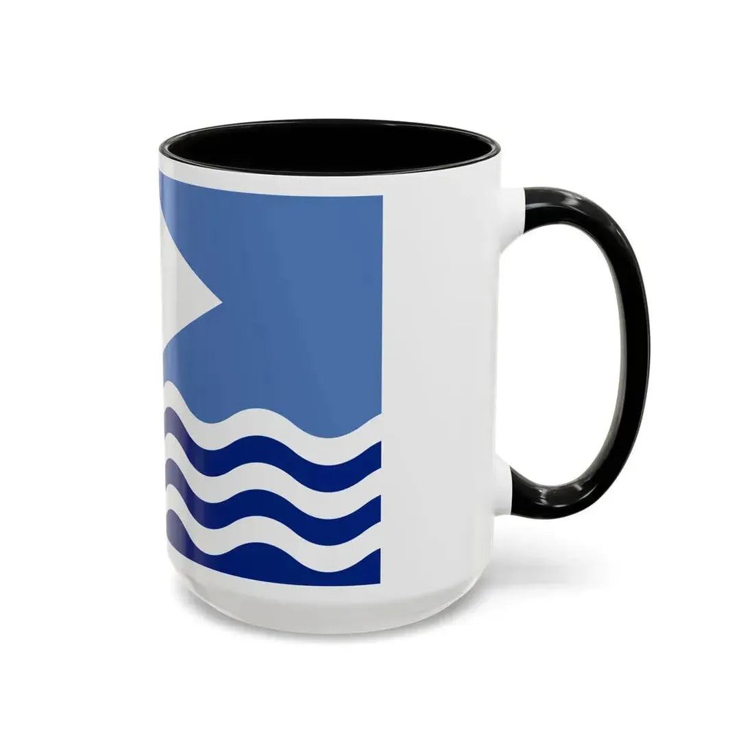 Flag of Isle of Wight UK - Accent Coffee Mug - Go Mug Yourself