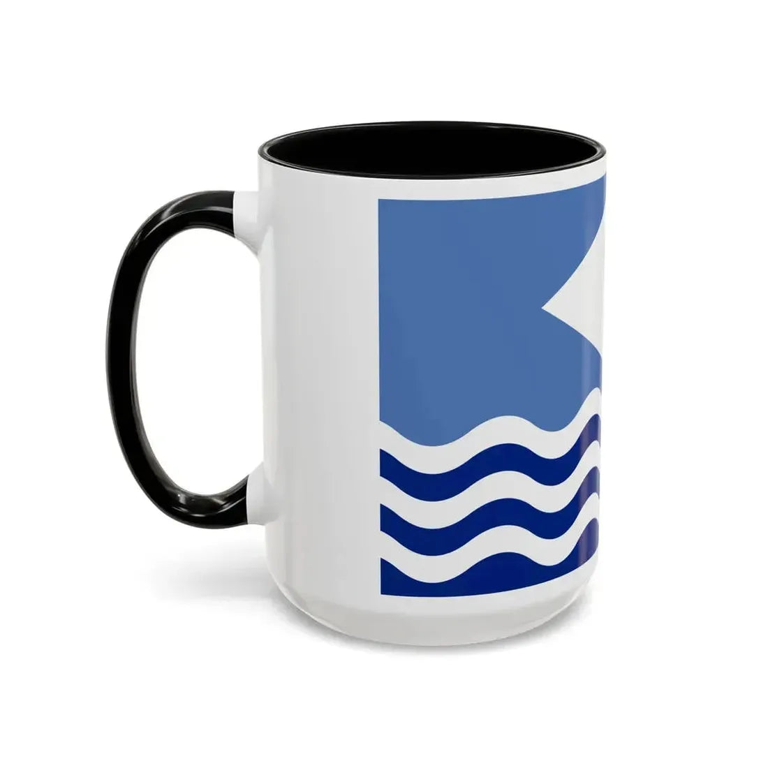 Flag of Isle of Wight UK - Accent Coffee Mug - Go Mug Yourself