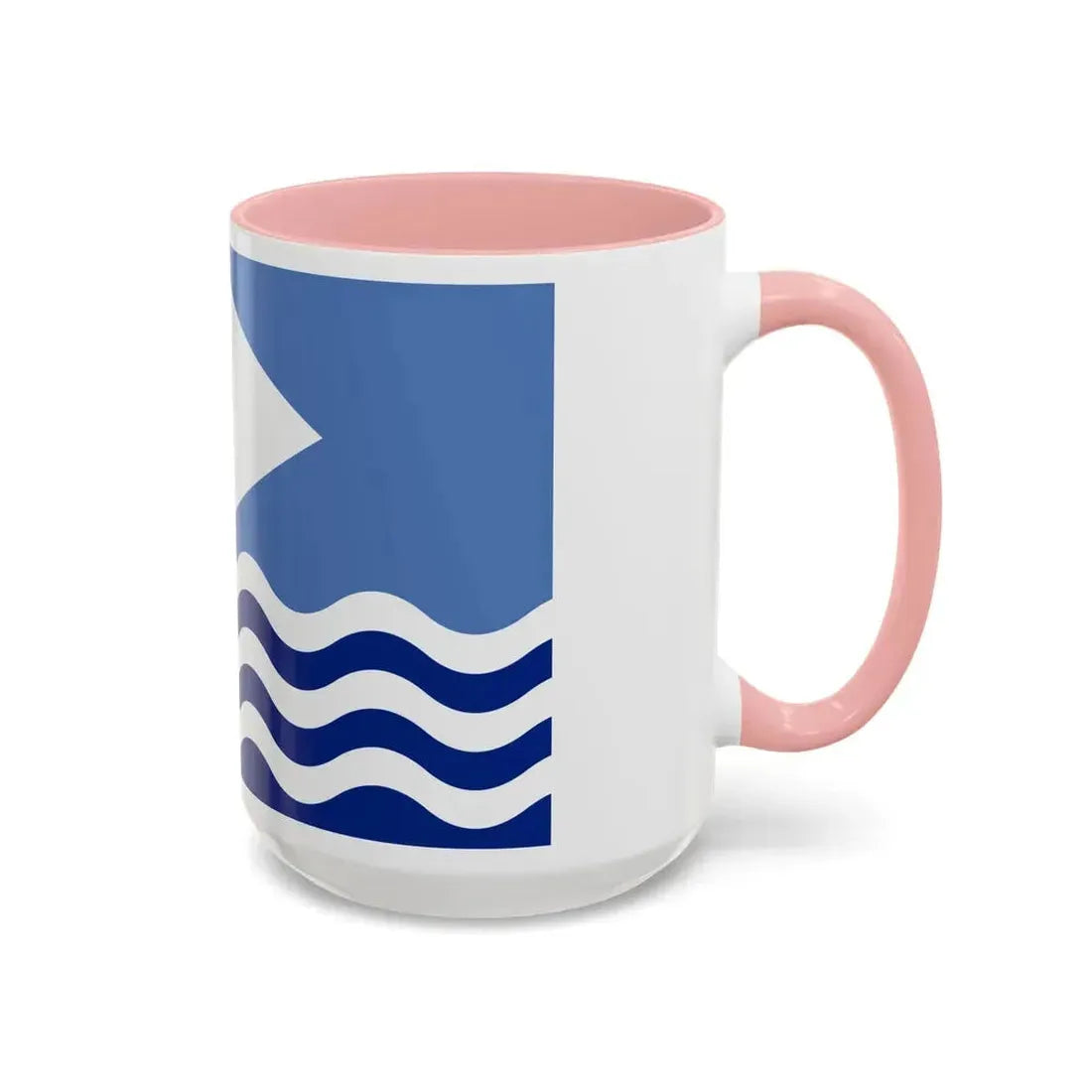 Flag of Isle of Wight UK - Accent Coffee Mug - Go Mug Yourself
