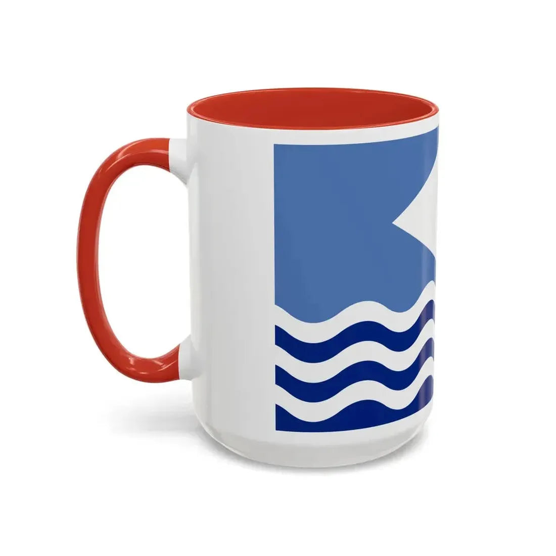 Flag of Isle of Wight UK - Accent Coffee Mug - Go Mug Yourself