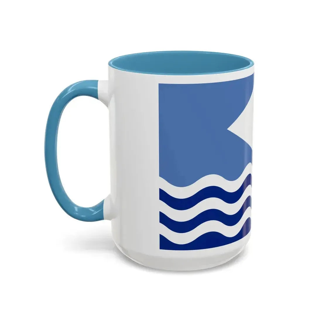 Flag of Isle of Wight UK - Accent Coffee Mug - Go Mug Yourself