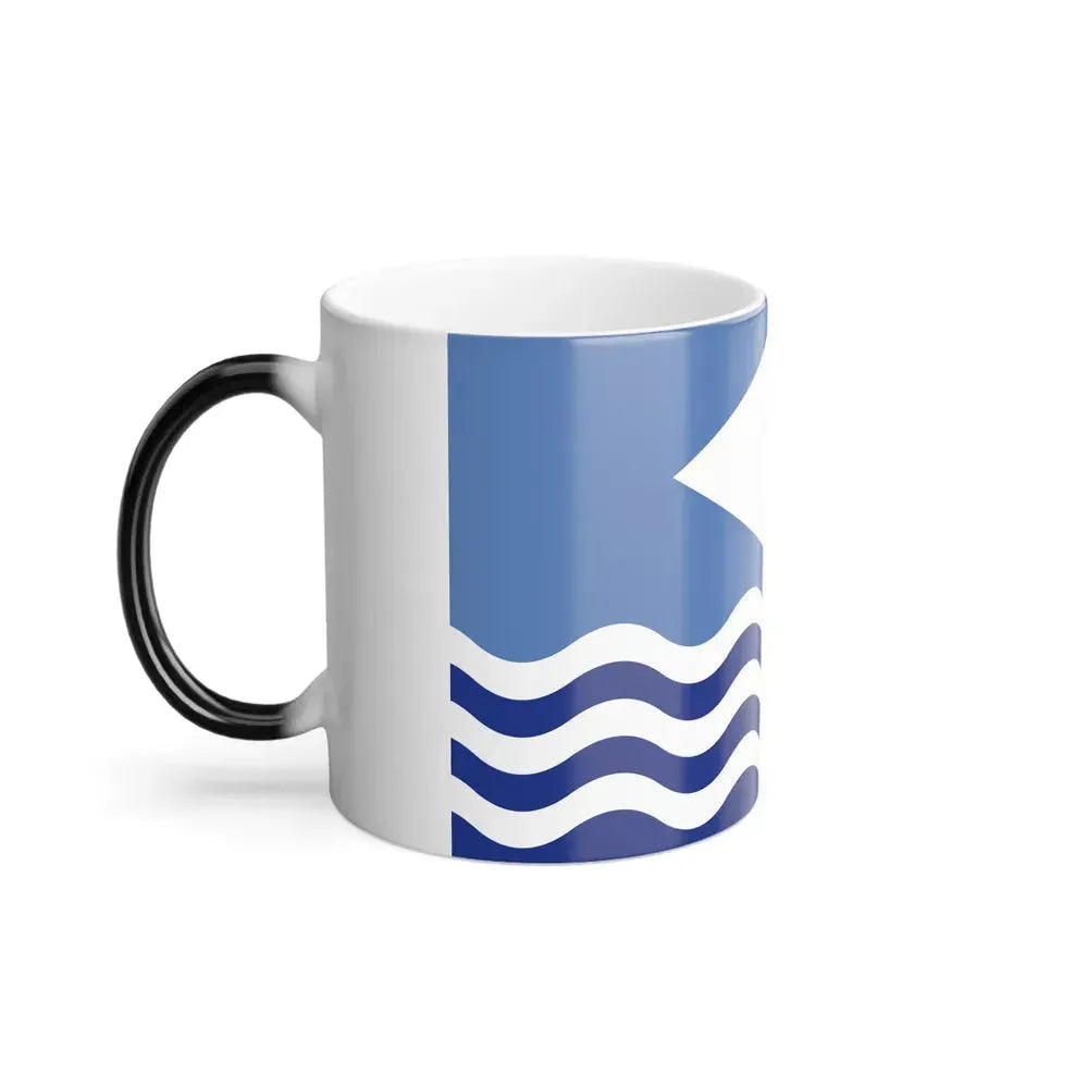 Flag of Isle of Wight UK - Color Changing Coffee Mug - Go Mug Yourself