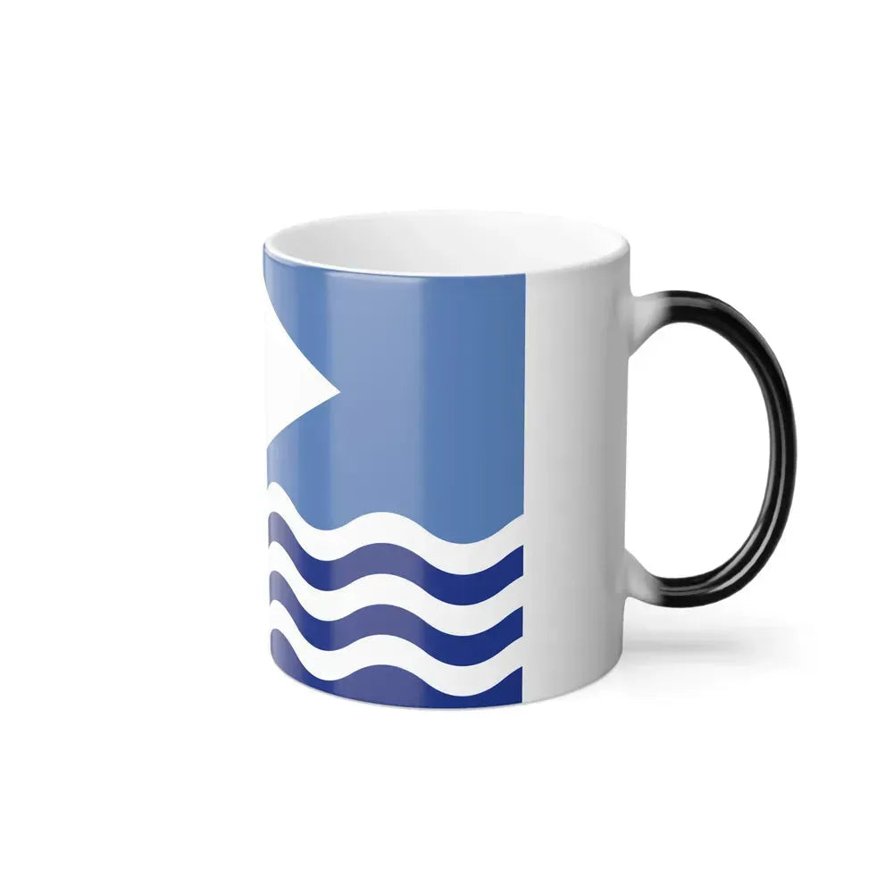 Flag of Isle of Wight UK - Color Changing Coffee Mug - Go Mug Yourself