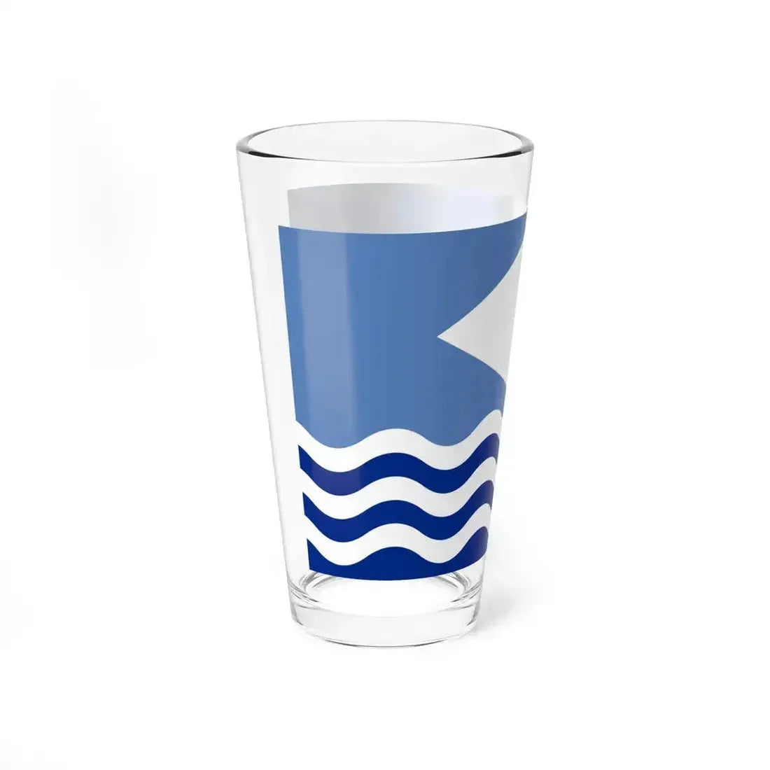 Flag of Isle of Wight UK - Pint Glass 16oz - Go Mug Yourself
