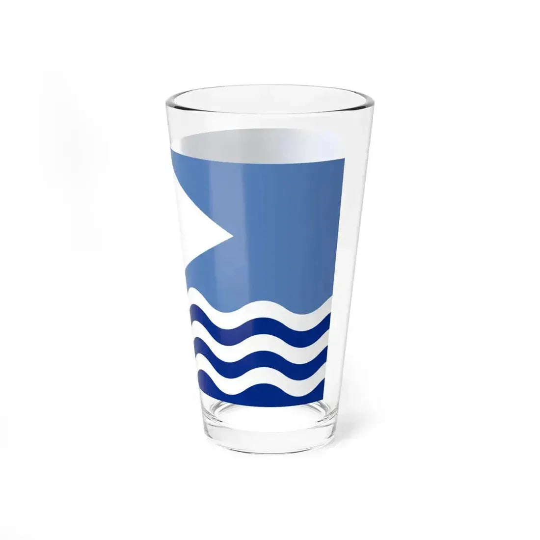 Flag of Isle of Wight UK - Pint Glass 16oz - Go Mug Yourself