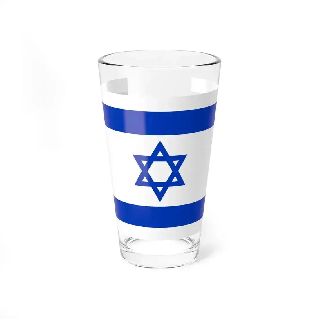 Flag of Israel 16-9 (Israel) Pint Glass 16oz 16oz - Go Mug Yourself