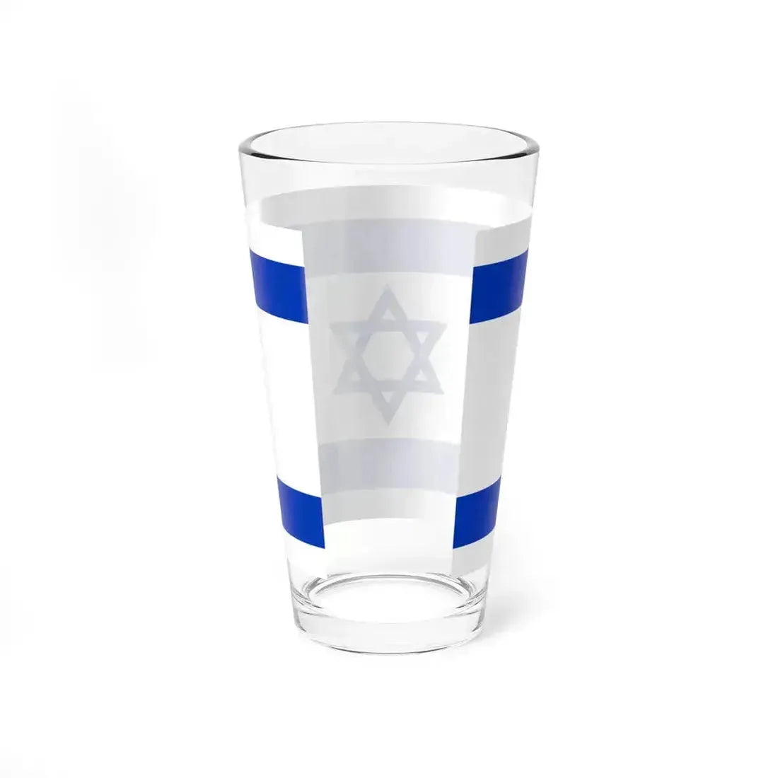 Flag of Israel 16-9 (Israel) Pint Glass 16oz - Go Mug Yourself