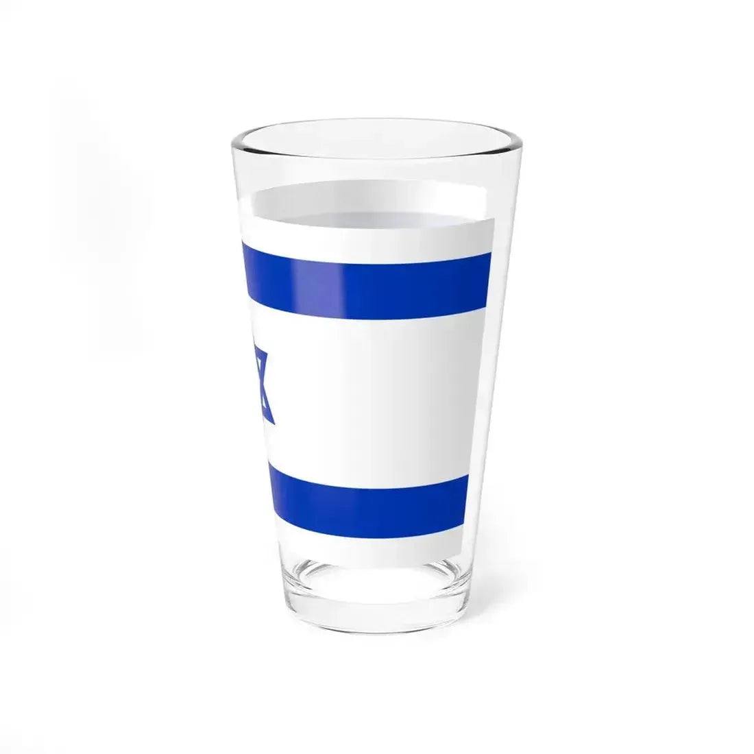 Flag of Israel 16-9 (Israel) Pint Glass 16oz - Go Mug Yourself