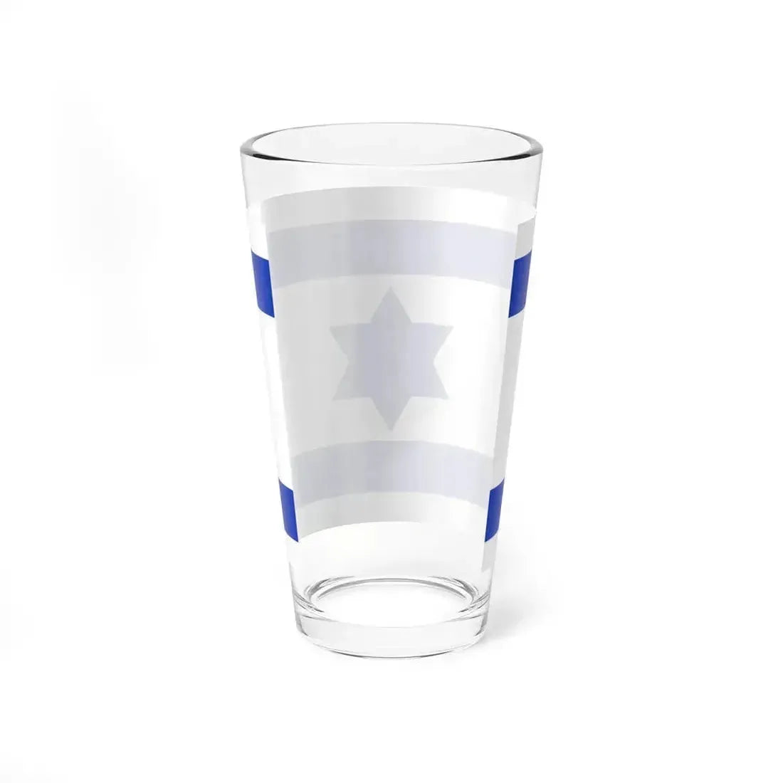 Flag of Israel 1948 3-2 (Israel) Pint Glass 16oz - Go Mug Yourself