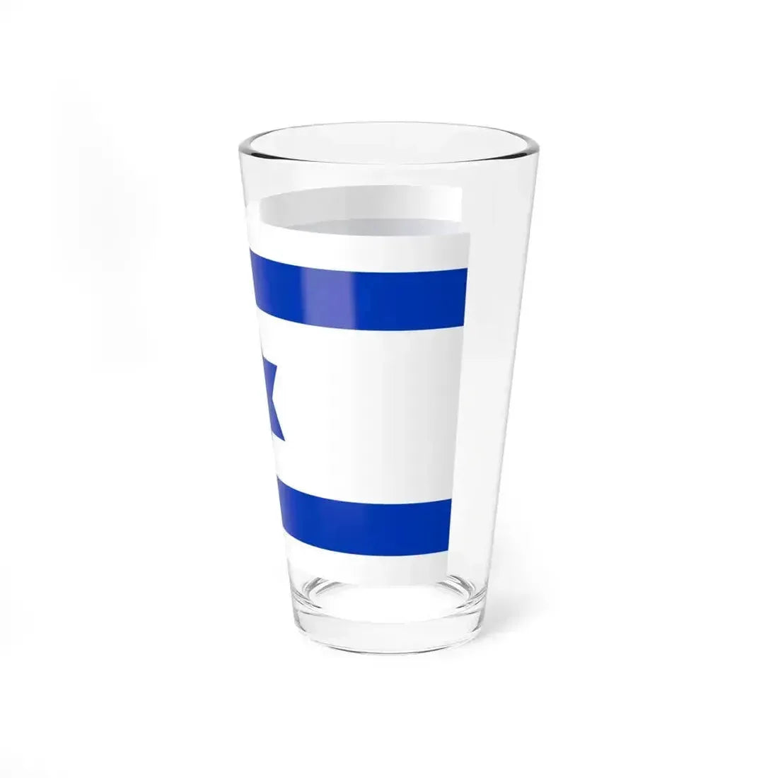 Flag of Israel 1948 3-2 (Israel) Pint Glass 16oz - Go Mug Yourself