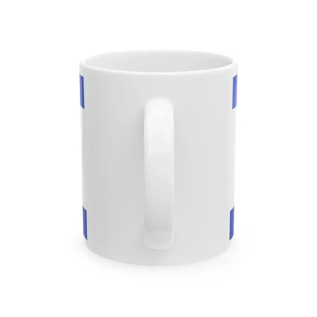 Flag of Israel 1948 3-2 (Israel) White Coffee Mug - Go Mug Yourself