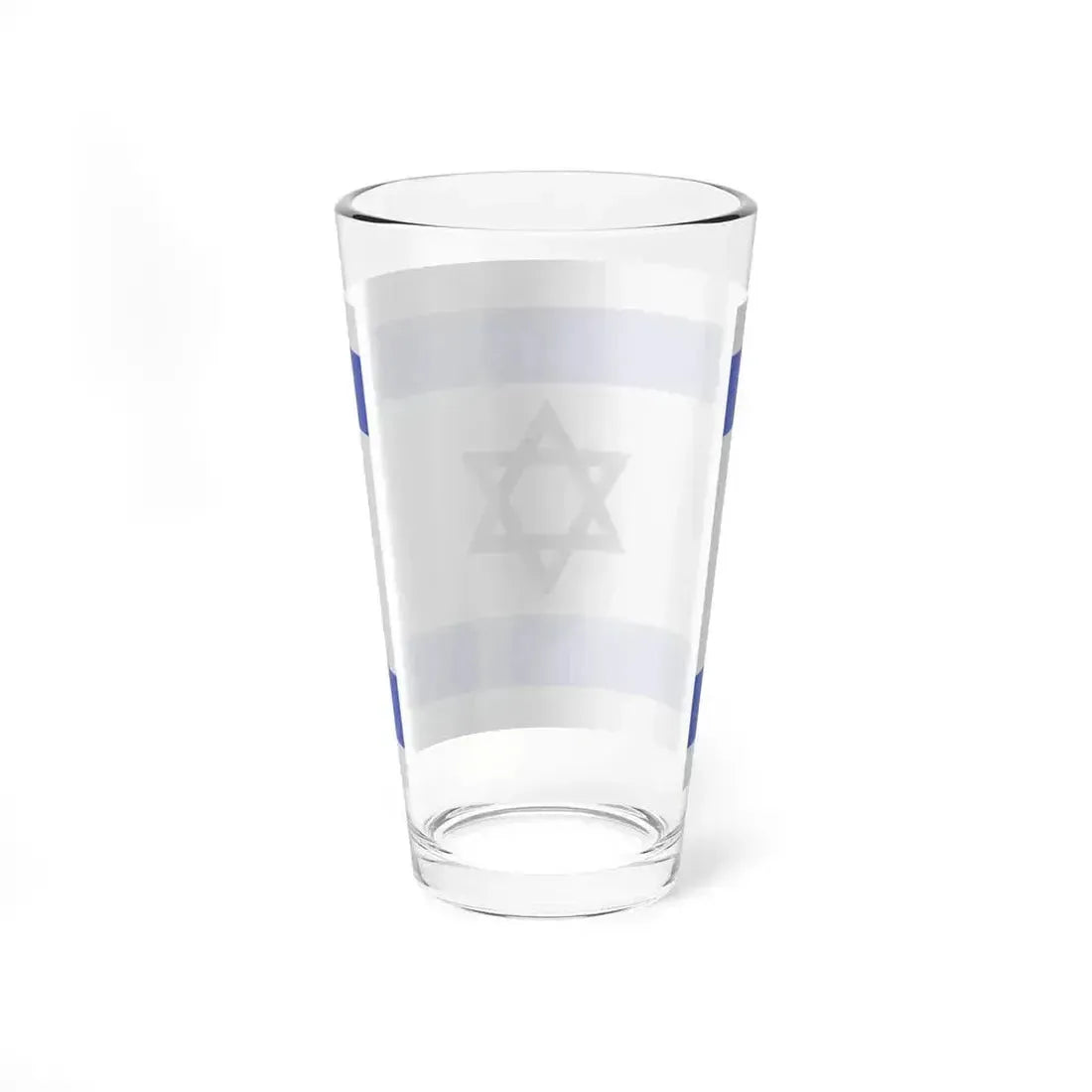 Flag of Israel - Blue (Israel) Pint Glass 16oz - Go Mug Yourself