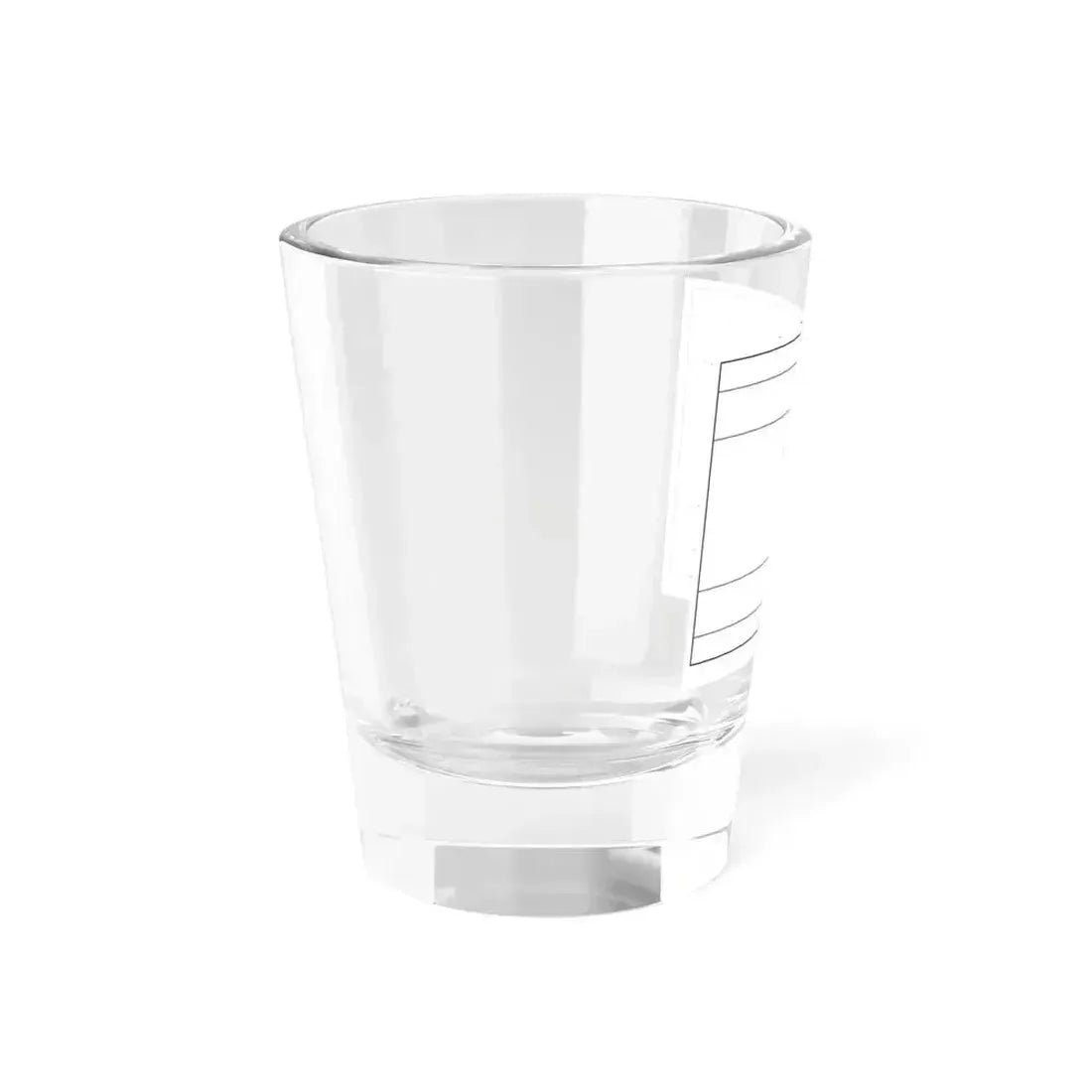 Flag of Israel colouring page (Israel) Shot Glass 1.5oz - Go Mug Yourself