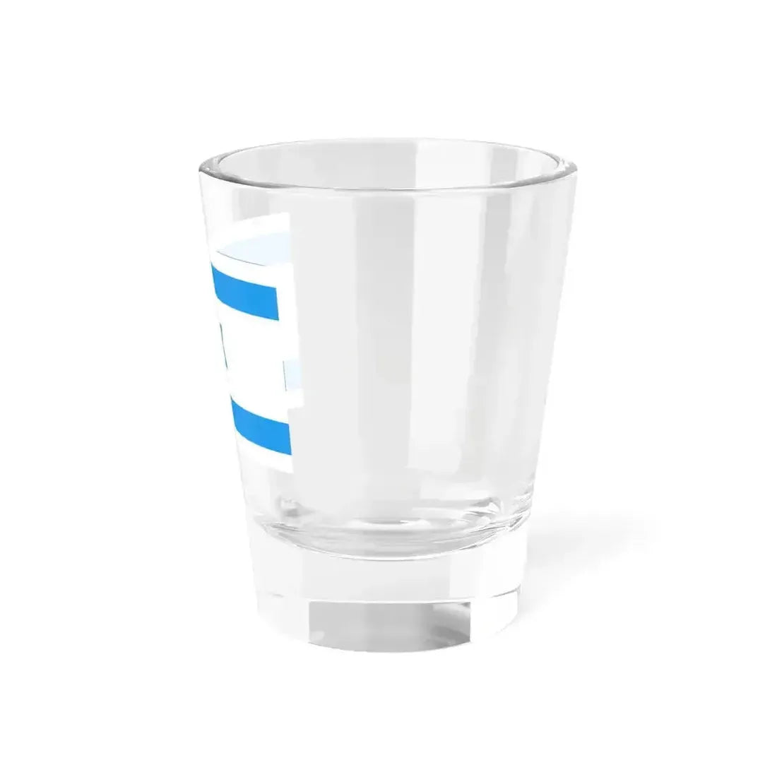 Flag of Israel Light Blue 3-2 (Israel) Shot Glass 1.5oz - Go Mug Yourself