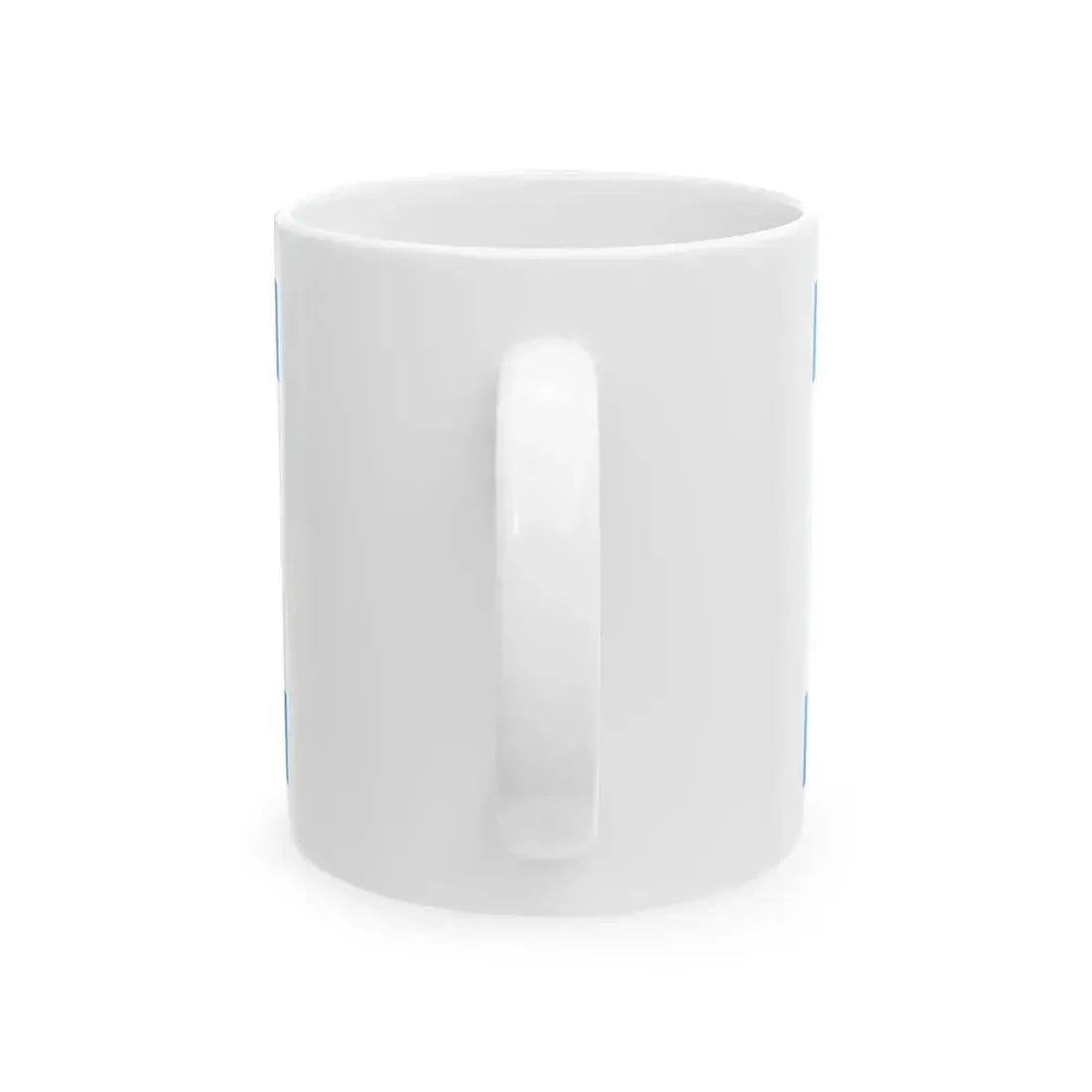 Flag of Israel Light Blue 3-2 (Israel) White Coffee Mug - Go Mug Yourself
