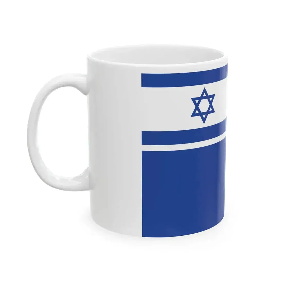 Flag of Israel Minister of Defence (Israel) White Coffee Mug - Go Mug Yourself