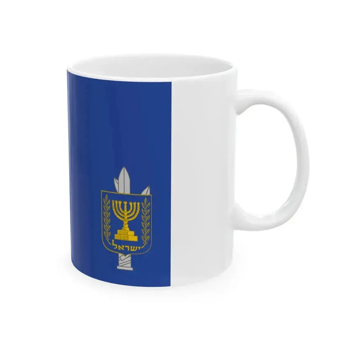 Flag of Israel Minister of Defence (Israel) White Coffee Mug - Go Mug Yourself