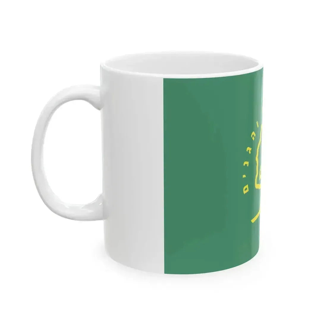 Flag of Israel Nature and Parks Authority (Israel) White Coffee Mug - Go Mug Yourself