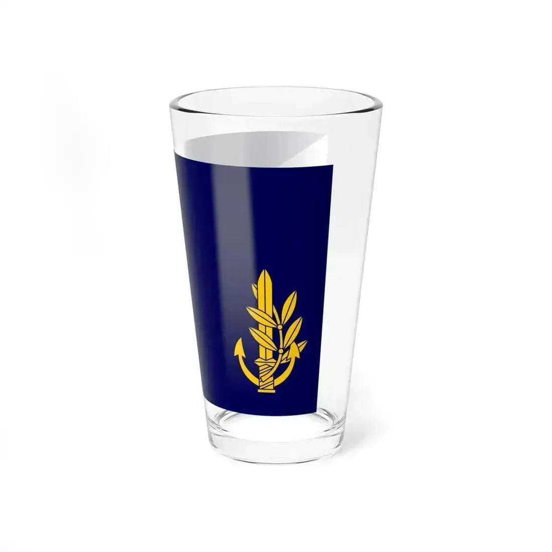 Flag of Israel Navy Commander in Chief at Sea (Israel) Pint Glass 16oz - Go Mug Yourself