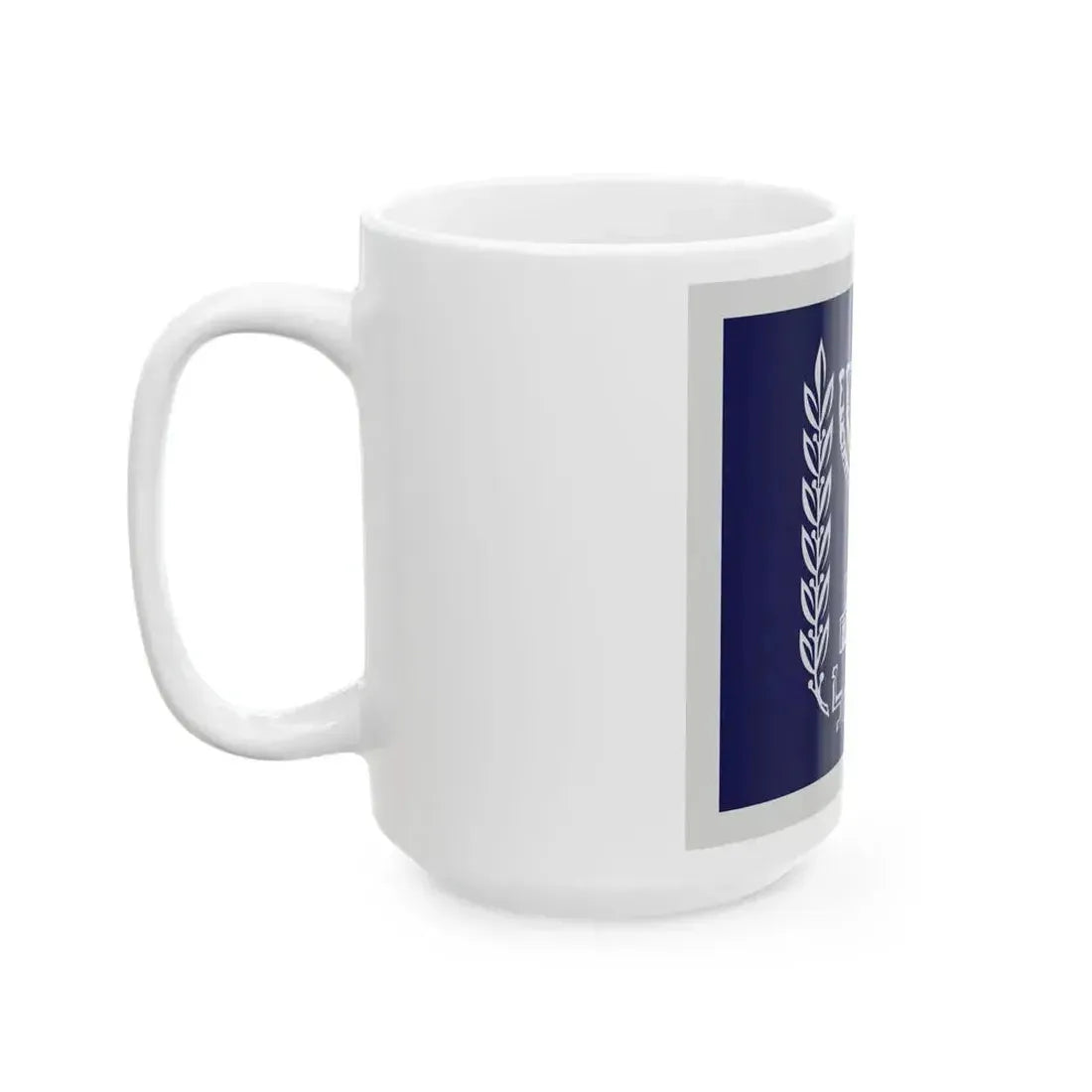 Flag of Israel President (Israel) White Coffee Mug - Go Mug Yourself