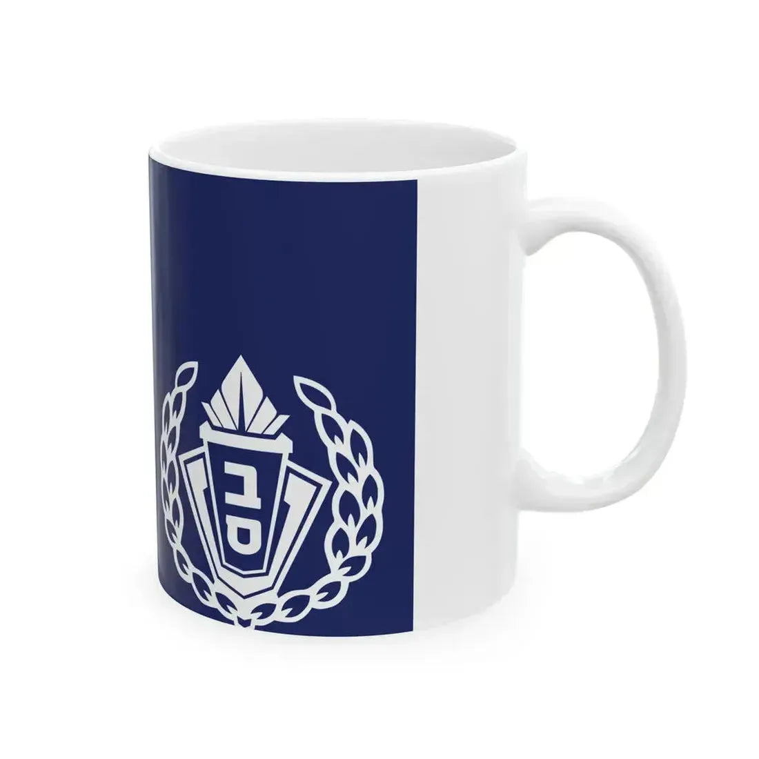 Flag of Israel Prison Service Commander (Israel) White Coffee Mug - Go Mug Yourself