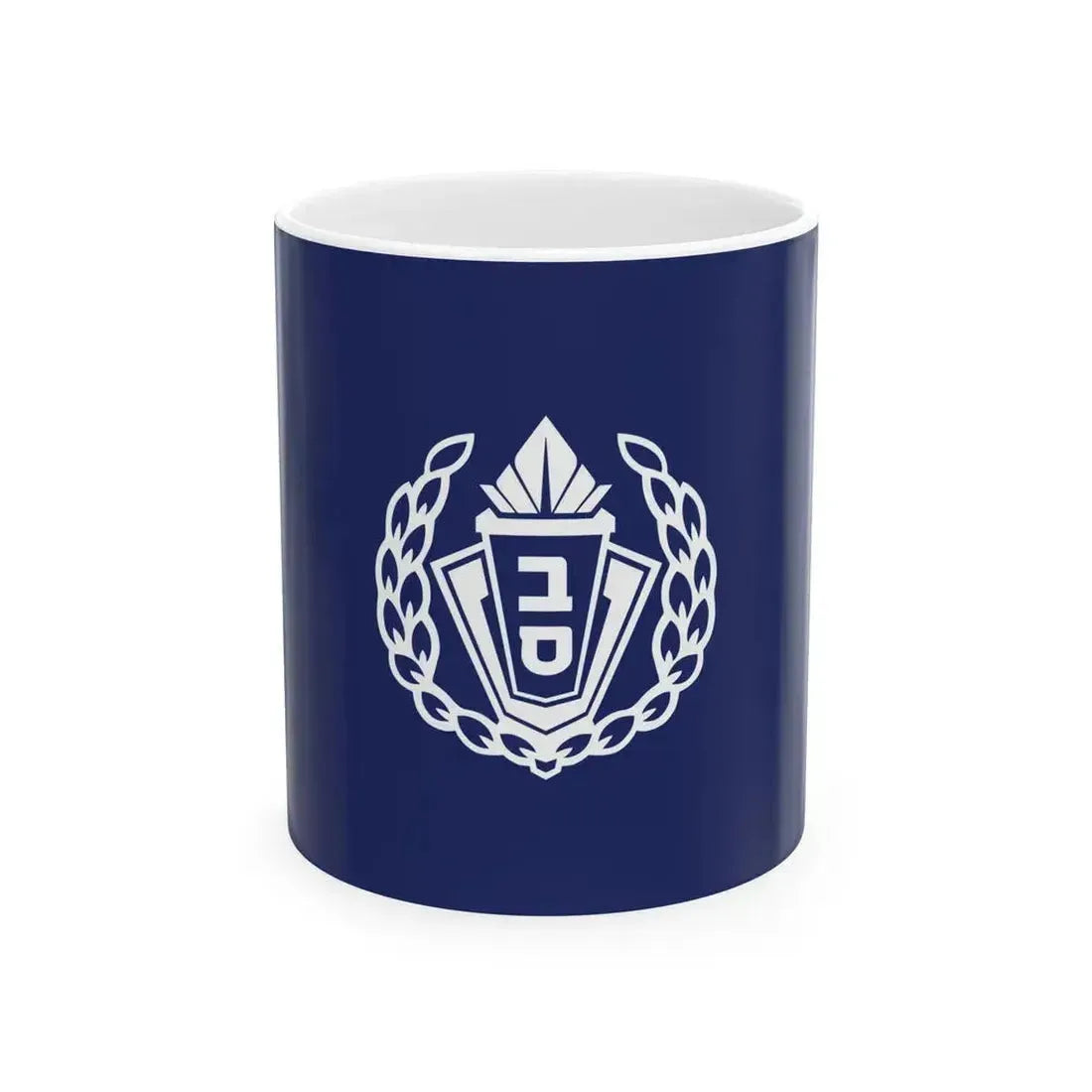 Flag of Israel Prison Service (Israel) White Coffee Mug 11oz - Go Mug Yourself
