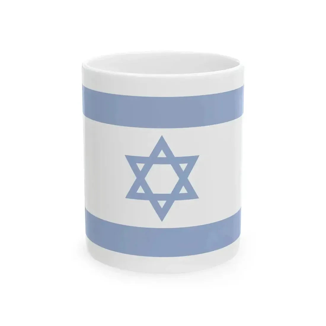 Flag of Israel WFB 2000 (Israel) White Coffee Mug 11oz - Go Mug Yourself