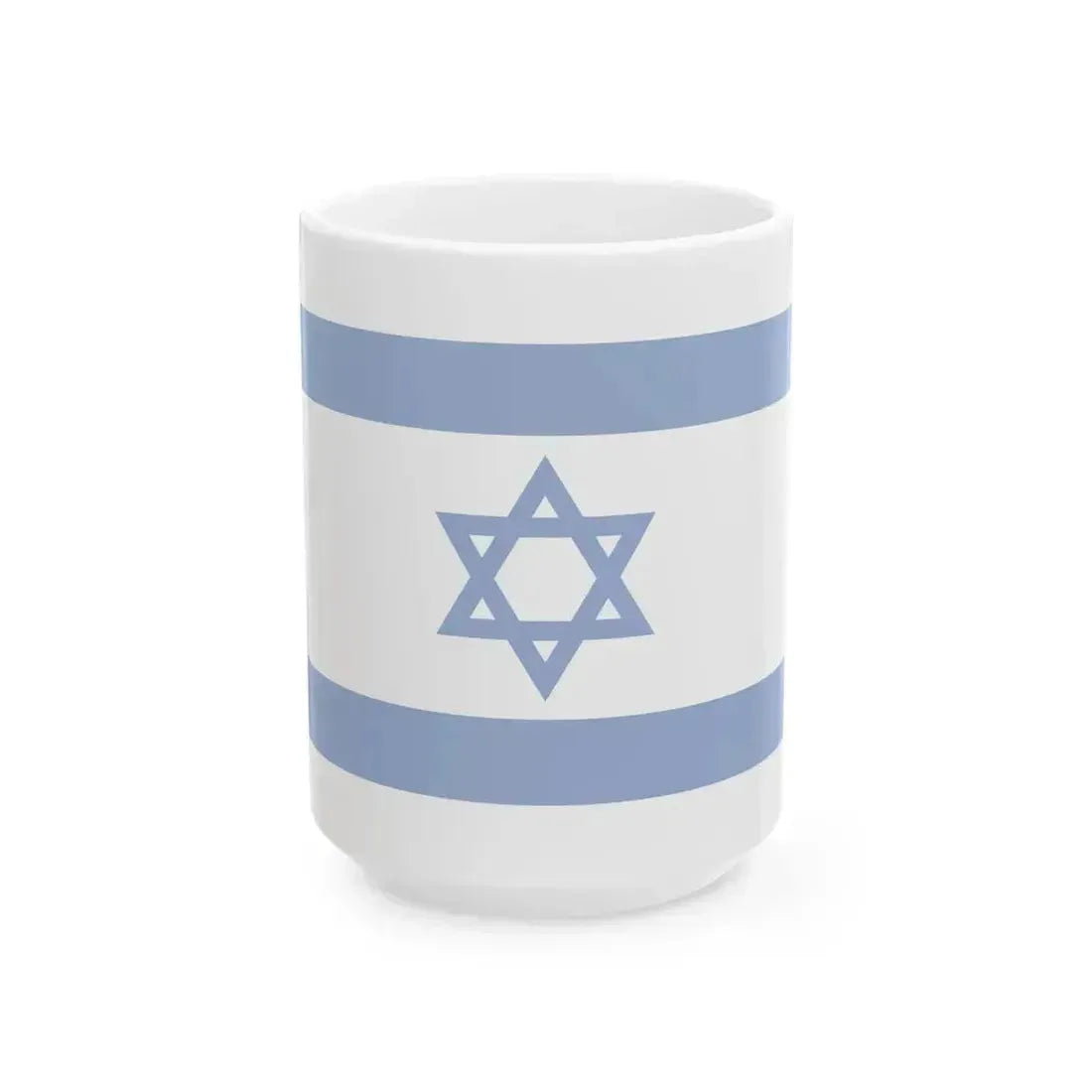 Flag of Israel WFB 2000 (Israel) White Coffee Mug 15oz - Go Mug Yourself