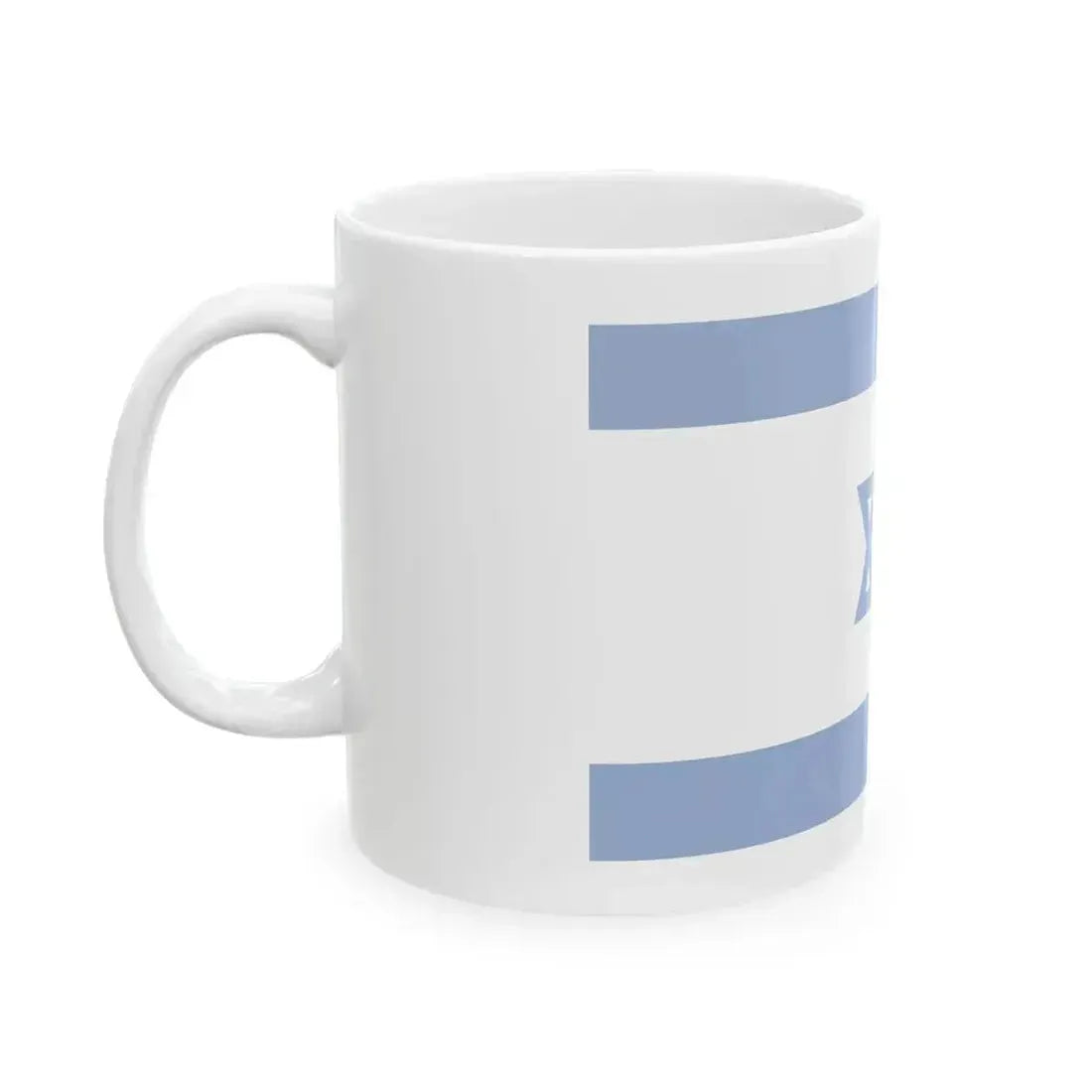 Flag of Israel WFB 2000 (Israel) White Coffee Mug - Go Mug Yourself