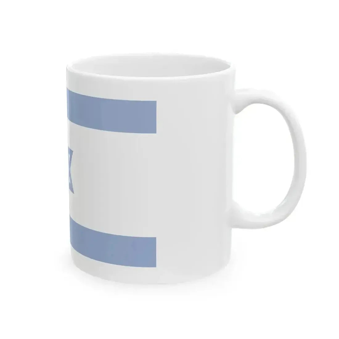 Flag of Israel WFB 2000 (Israel) White Coffee Mug - Go Mug Yourself