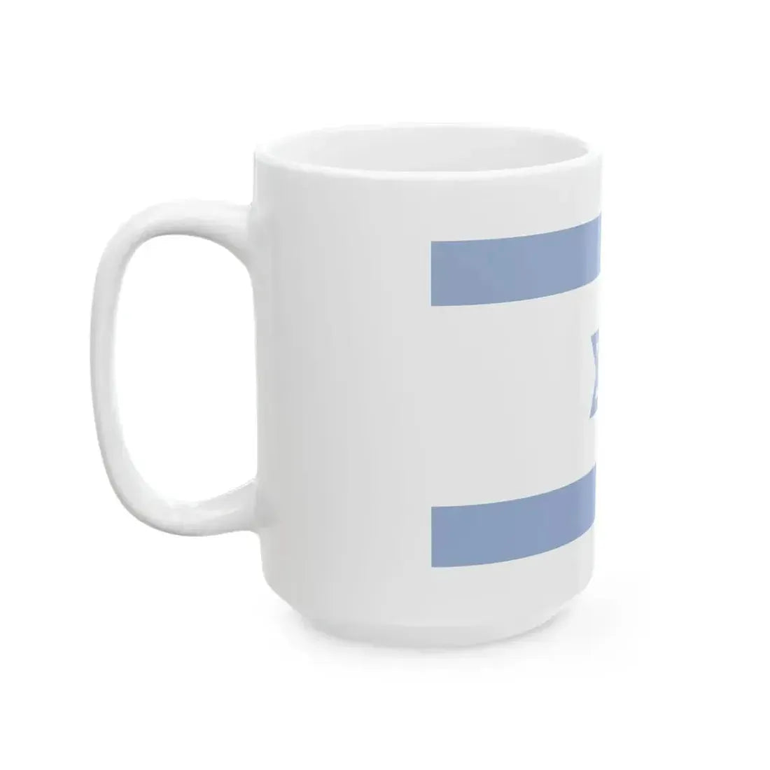 Flag of Israel WFB 2000 (Israel) White Coffee Mug - Go Mug Yourself