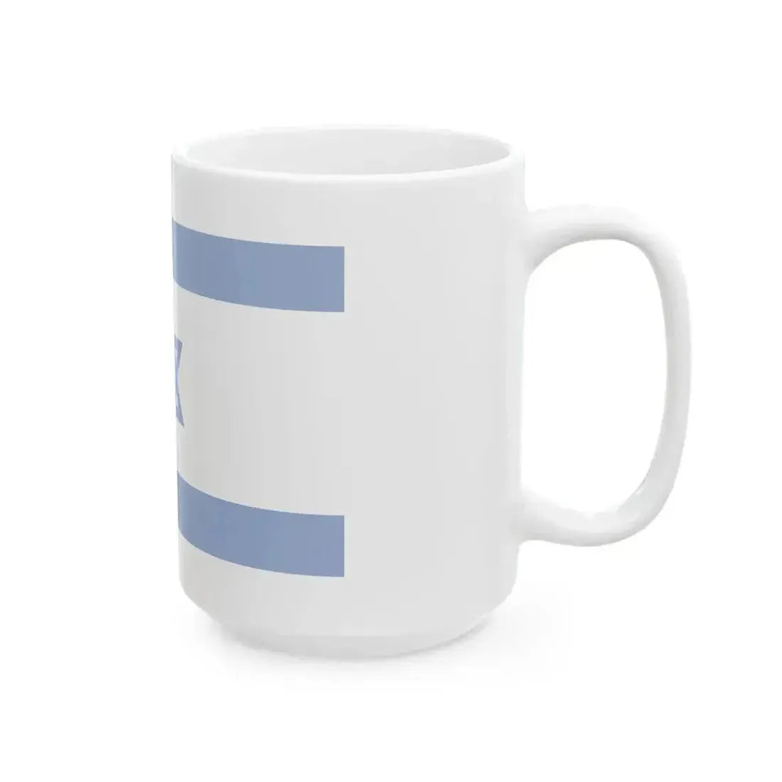 Flag of Israel WFB 2000 (Israel) White Coffee Mug - Go Mug Yourself