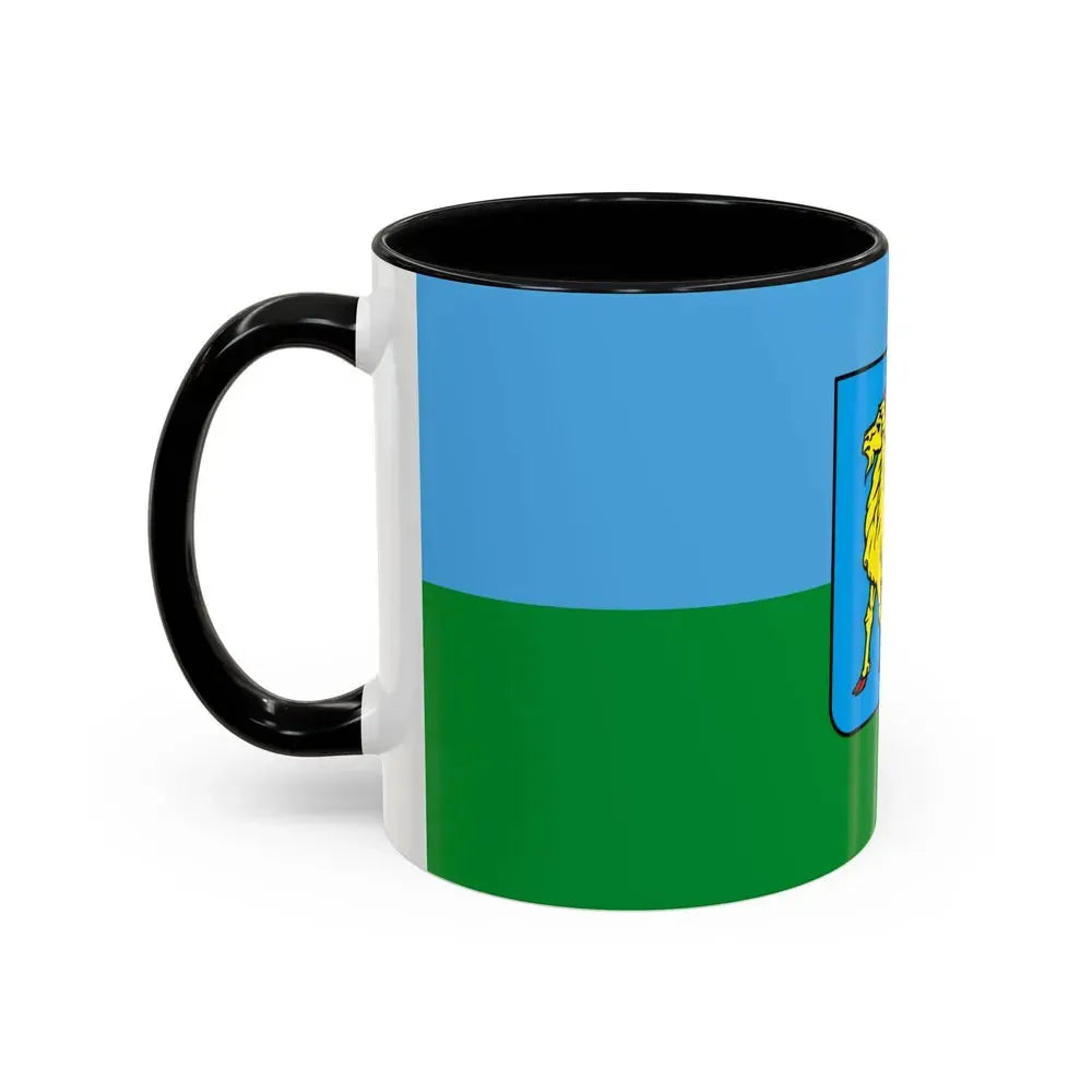 Flag of Istria County Croatia - Accent Coffee Mug - Go Mug Yourself